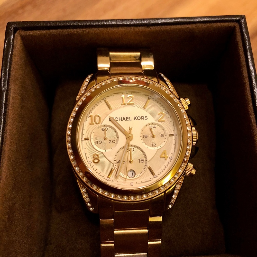 Michael Kors Women's Blair Gold-Tone Women's Watch